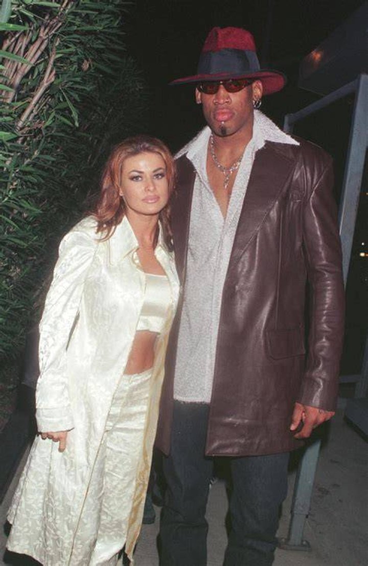 Carmen Electra and Dennis Rodman were married in Las Vegas in Bet You Don't Remember These