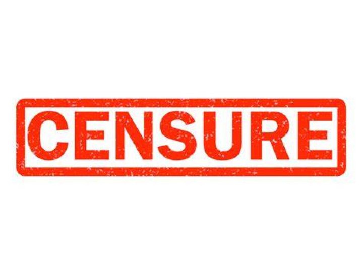Censured for 'misrepresentations' about a 'stolen' election, a former