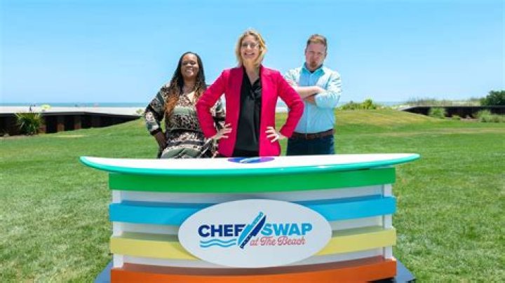 Chef Swap At The Beach Amanda Freitag Kids With Her Husband