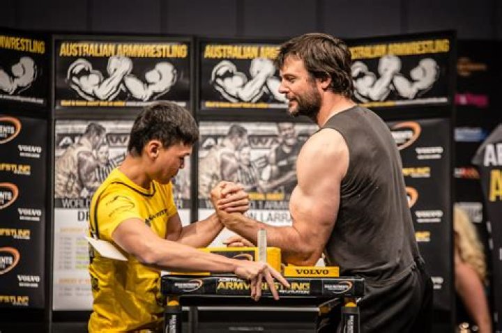 FitX Devon Larratt Australian Armwrestling Federation