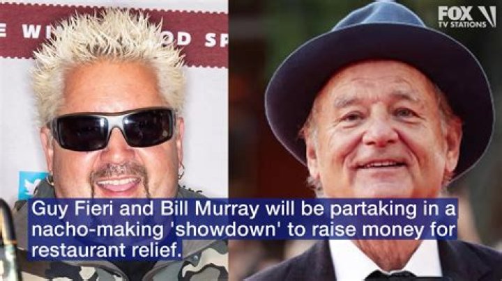Guy Fieri, Bill Murray to square off at nachomaking 'showdown' to