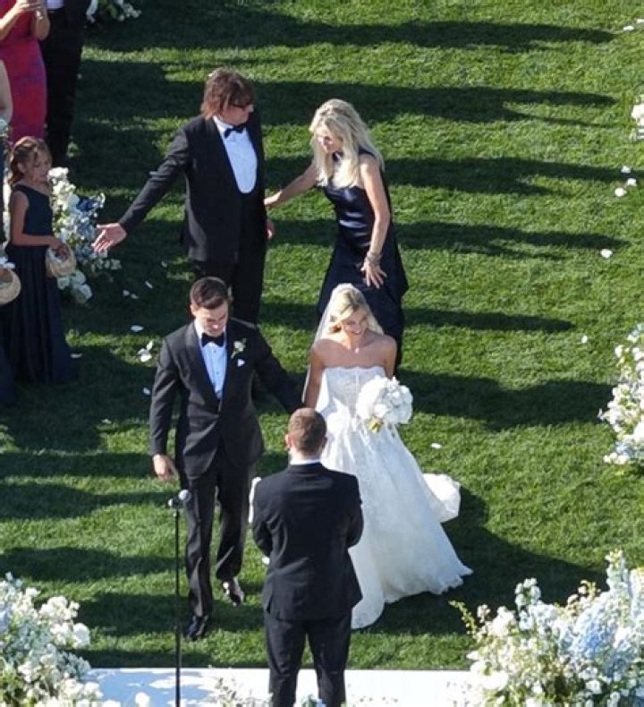 Heather Locklear & exhusband Richie Sambora's Wedding Picture 