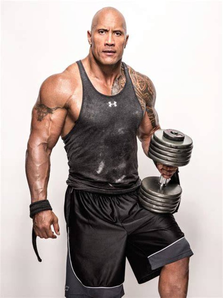Here’s a pic of Dwayne Johnson with The Rock. I LOVE FUNNY THINGS