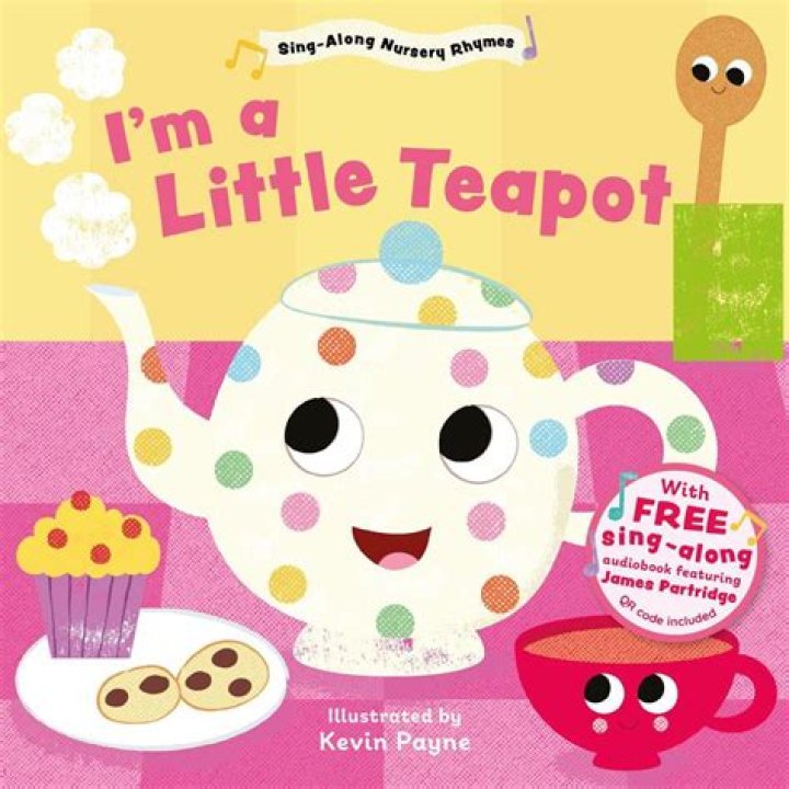 I&rsquo;m a Little Teapot Nursery Rhyme Free Printable Papercraft Templates