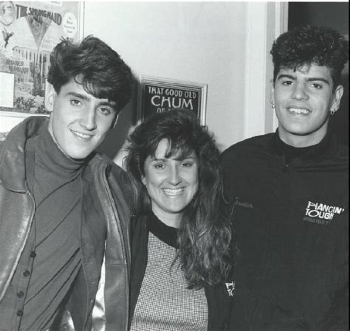 Jonathan, Jordan and sister Sharon Jonathan knight, New kids