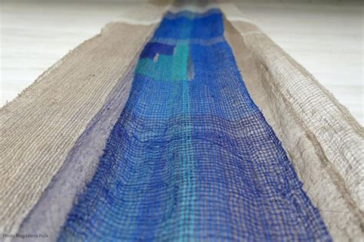 Marta Pokojowczyk Untitled, Series "The Way" Handwoven Linen