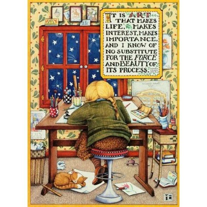 Mary Engelbreit's 2022 Deluxe Wall Calendar A Year's Worth of