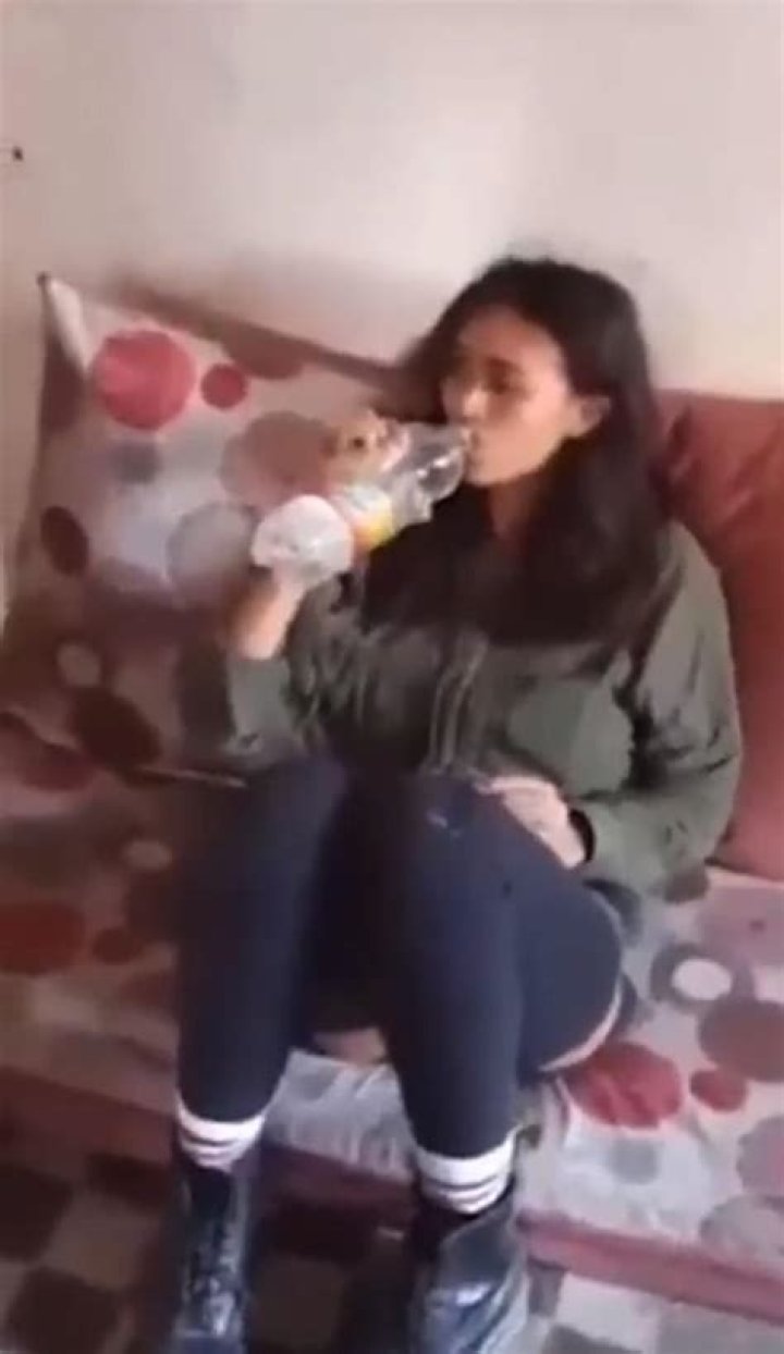 Noa Argamani Drinking Water Birthday of Noa Argamani Captured by