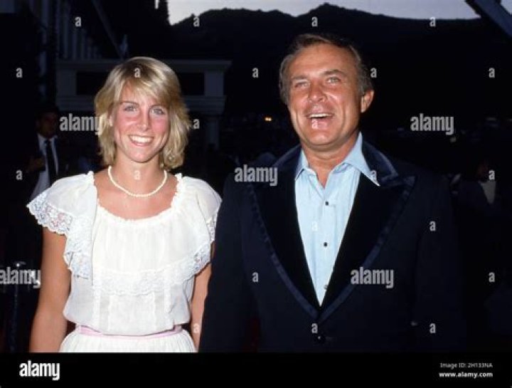Robert Conrad and daughter Christy Conrad Circa 1980's Credit Ralph